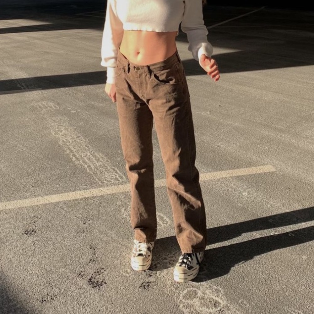 Brown Wrangler Jeans